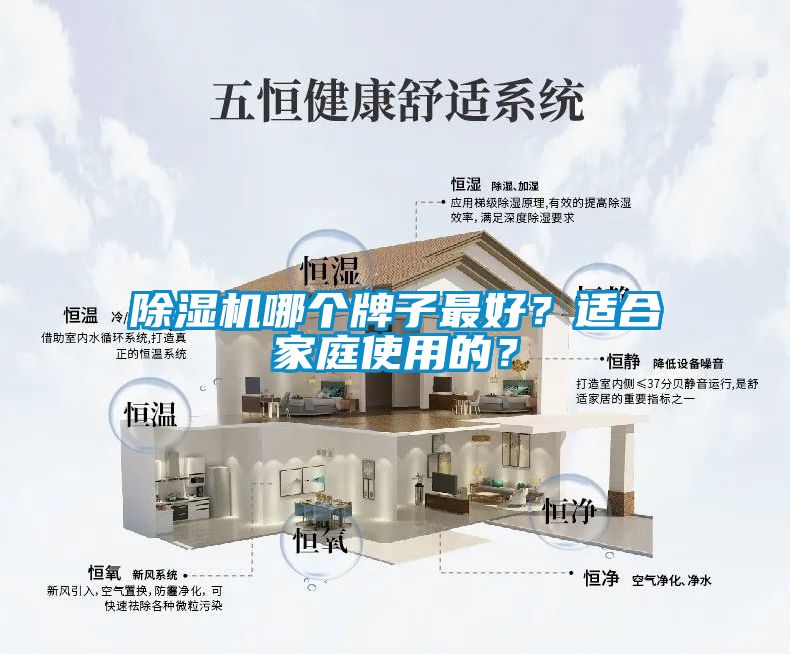 除濕機(jī)哪個牌子最好？適合家庭使用的？