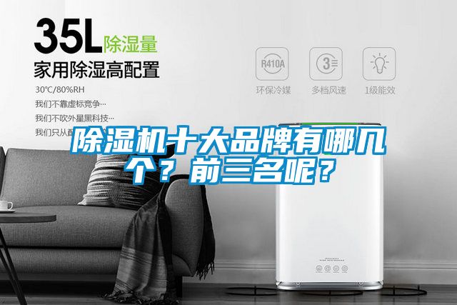 除濕機(jī)十大品牌有哪幾個(gè)？前三名呢？