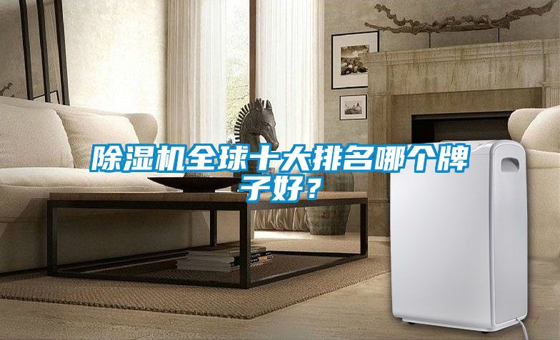除濕機全球十大排名哪個牌子好？