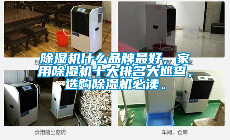 除濕機什么品牌最好，家用除濕機十大排名大巡查，選購除濕機必讀。
