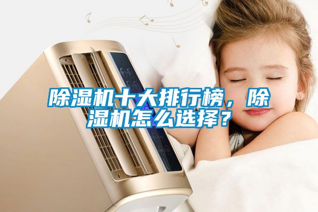 除濕機十大排行榜，除濕機怎么選擇？