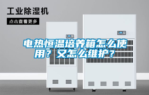 電熱恒溫培養(yǎng)箱怎么使用？又怎么維護(hù)？