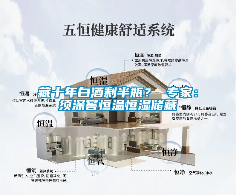 藏十年白酒剩半瓶？ 專家：須深窖恒溫恒濕儲藏