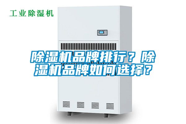 除濕機(jī)品牌排行？除濕機(jī)品牌如何選擇？