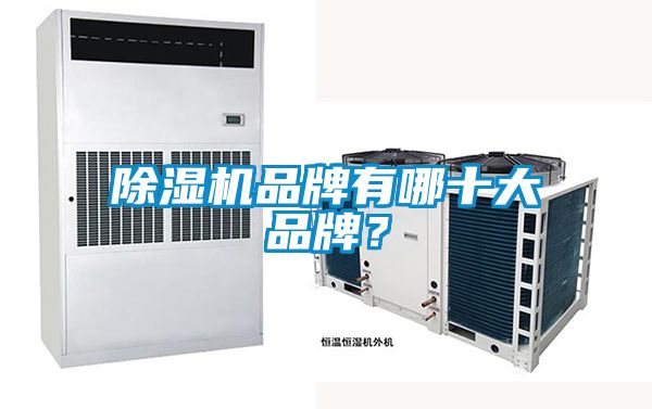 除濕機品牌有哪十大品牌？