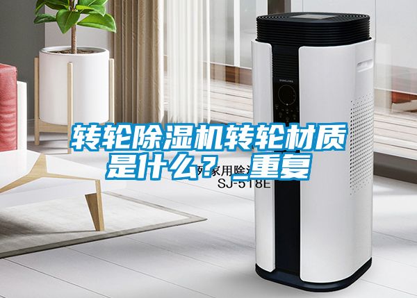 轉(zhuǎn)輪除濕機轉(zhuǎn)輪材質(zhì)是什么？_重復(fù)