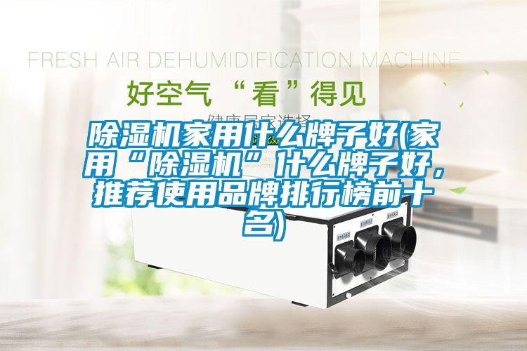 除濕機(jī)家用什么牌子好(家用“除濕機(jī)”什么牌子好，推薦使用品牌排行榜前十名)