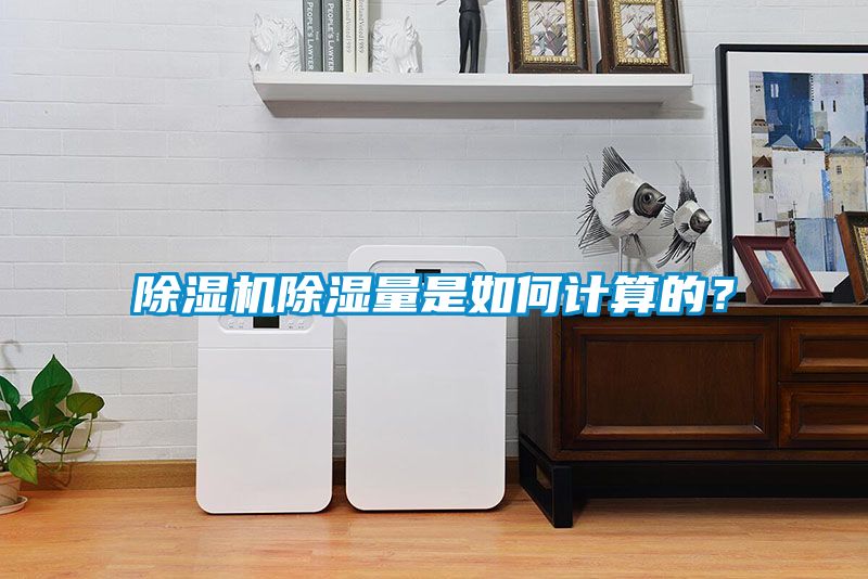 除濕機除濕量是如何計算的？