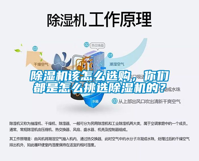 除濕機該怎么選購，你們都是怎么挑選除濕機的？