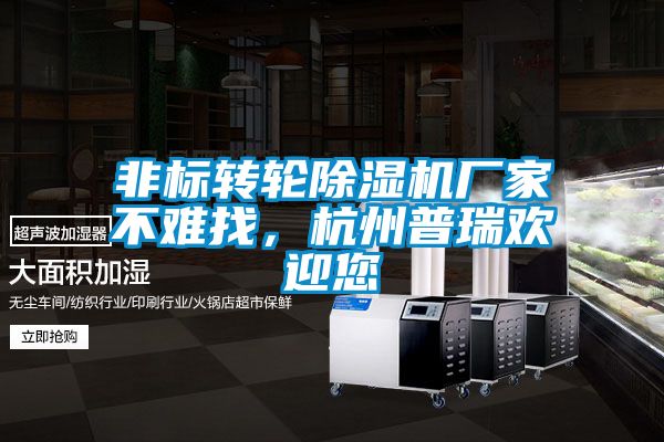 非標(biāo)轉(zhuǎn)輪除濕機(jī)廠家不難找，杭州普瑞歡迎您