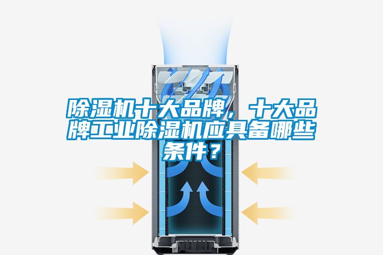 除濕機十大品牌，十大品牌工業(yè)除濕機應(yīng)具備哪些條件？