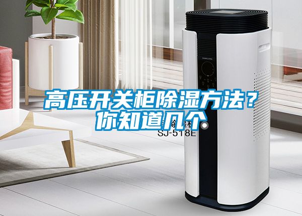 高壓開關(guān)柜除濕方法？你知道幾個