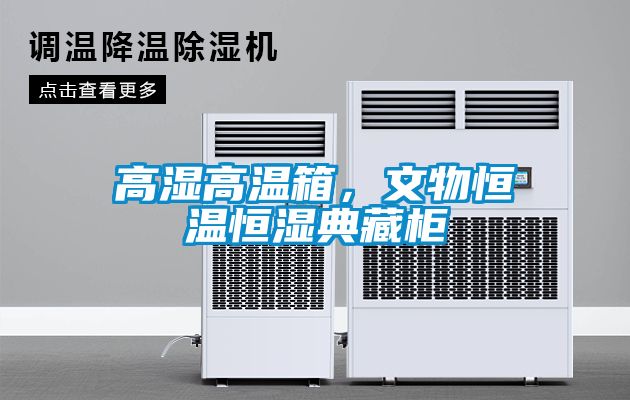 高濕高溫箱，文物恒溫恒濕典藏柜